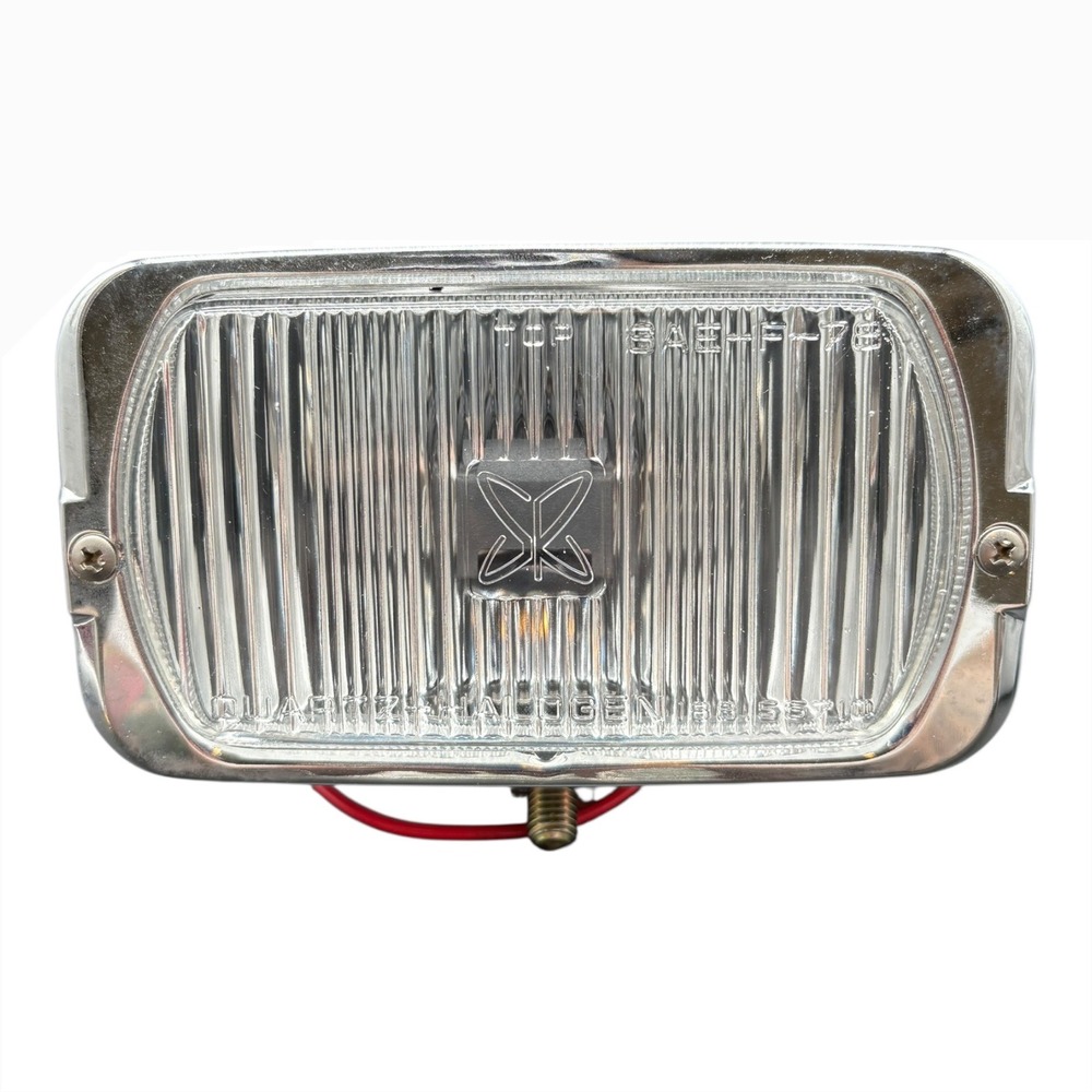 SEARS‎ ROBBUCK and CO CHICAGO Rectangular Chrome Fog Driving Light Made in Japan